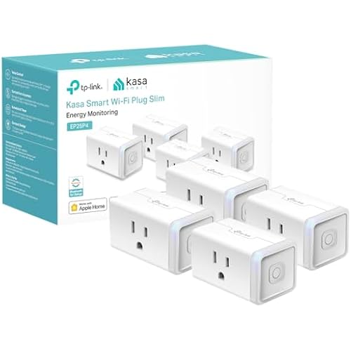 Kasa Smart Plug Mini 15A, EP25P4, Apple HomeKit Supported