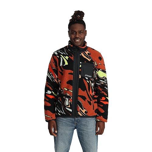 Spyder Men's Sherman Zip Fleece Sherpa Jacket