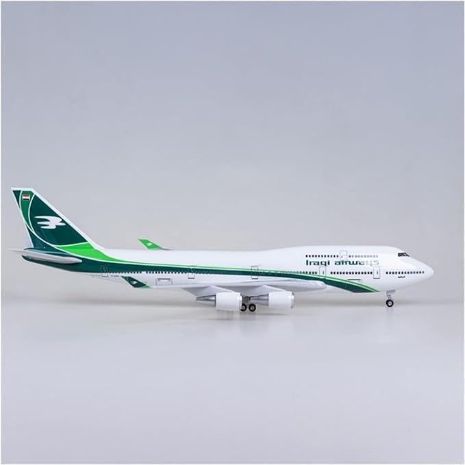 飛行機模型 イラク航空 B747 ボーイング 模型 飛行機 LED 光る イラク Amazon | 飛行機模型 イラク航空 B747 ボーイング 模型 飛行機
