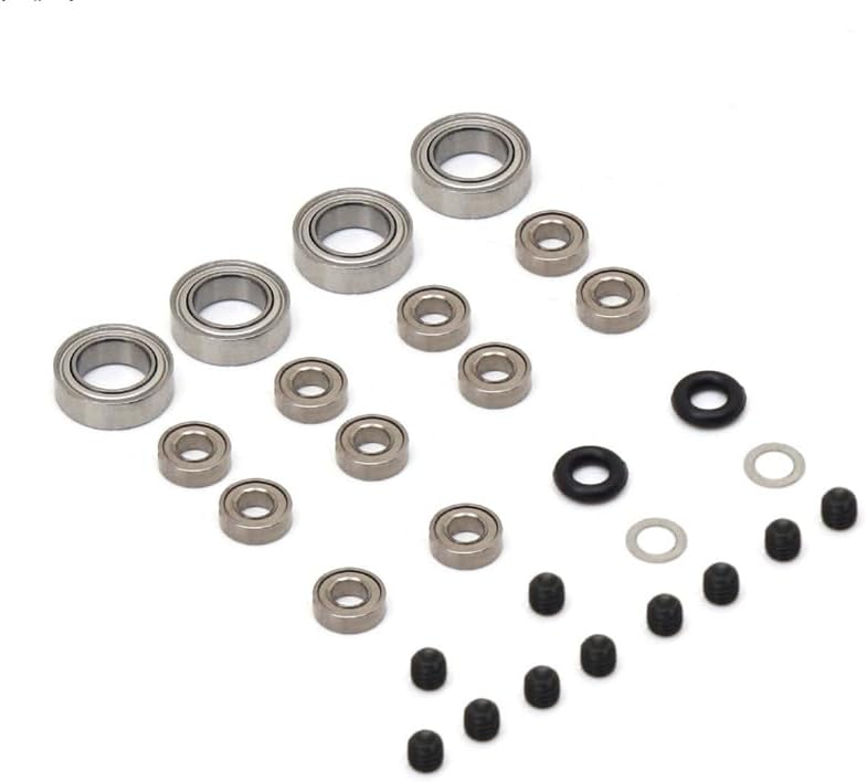 VERBANA RC Car Axle Kit for WPL 1/16 RC Car (C14, C24, C34, C44, C54, B14, B24) - Metal Front & Rear Axle & Drive Shaft Kit - Upgrade Accessories Parts - Adult, Outdoor, Hand-Powered