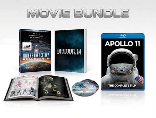 Apollo 11 & Independence Day: Resurgence Blu-ray Bundle | Collector’s Edition with Exclusive Booklet & Bonus Content image 2