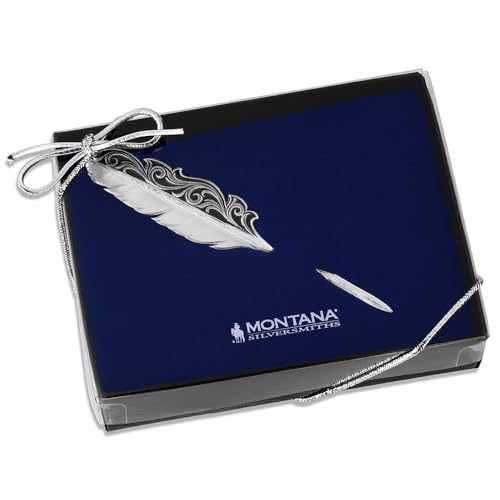 Image of Montana Silversmiths Hand Painted Western Lifestyle Cowboy Hat Band Feather