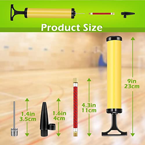 Aoriher 12 Sets Ball Pump Air Pumps Portable Hand Air Ball Pump Inflatables Air Ball Pump Small Sports Pump Kit With Needle Nozzle Hose For Soccer Basketball Football Volleyball And Other Sports Ball 6 Colors thumb #1
