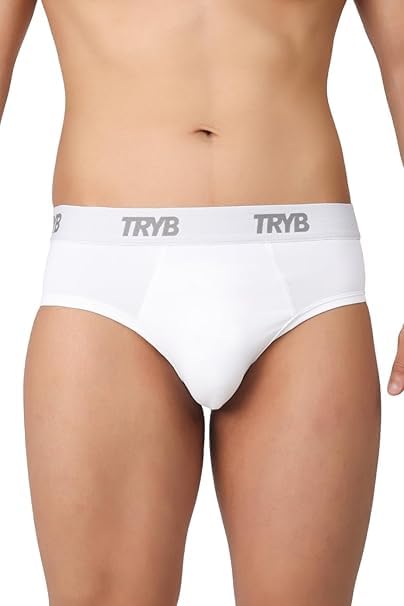 Image of TRYB Supporter for Cricket | Sports Underwear for Men | Stretchable Active Supporter Briefs | Pouch for Abdominal Guard | Light Weight, Breathable & Quick Dry | Gym Sports Innerwear Brief