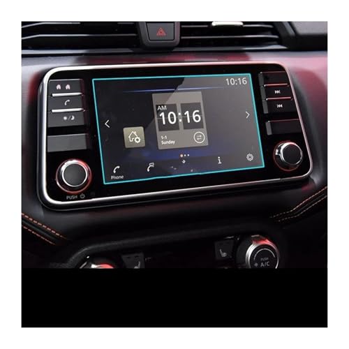 Verre trempé Nissan Versa auto-adhésif haute sensibilité