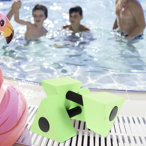 Juego 2 pesas acuáticas para aeróbicos en piscina miniatura 7