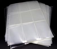 docsmagic.de 200 Premium 9-Pocket Pages - 11 3-Ring Album Ordnerseiten- MTG - PKM - YGO