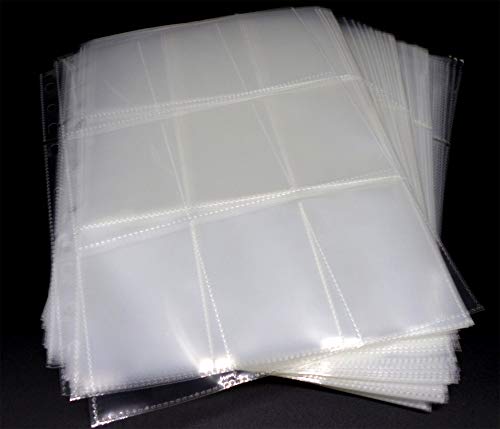Feuilles 9 cases docsmagic.de pour classeur 3 anneaux MTG PKM YGO x200