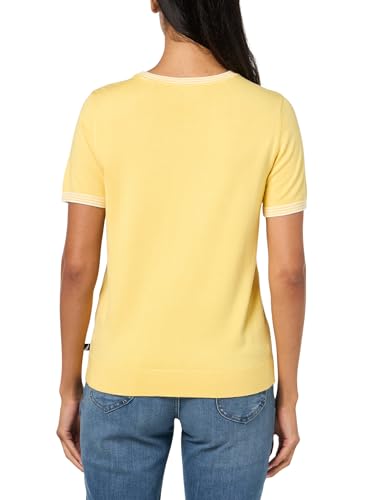 Image of Nautica Women's Crew Neck Solid Short Sleeve Sweater