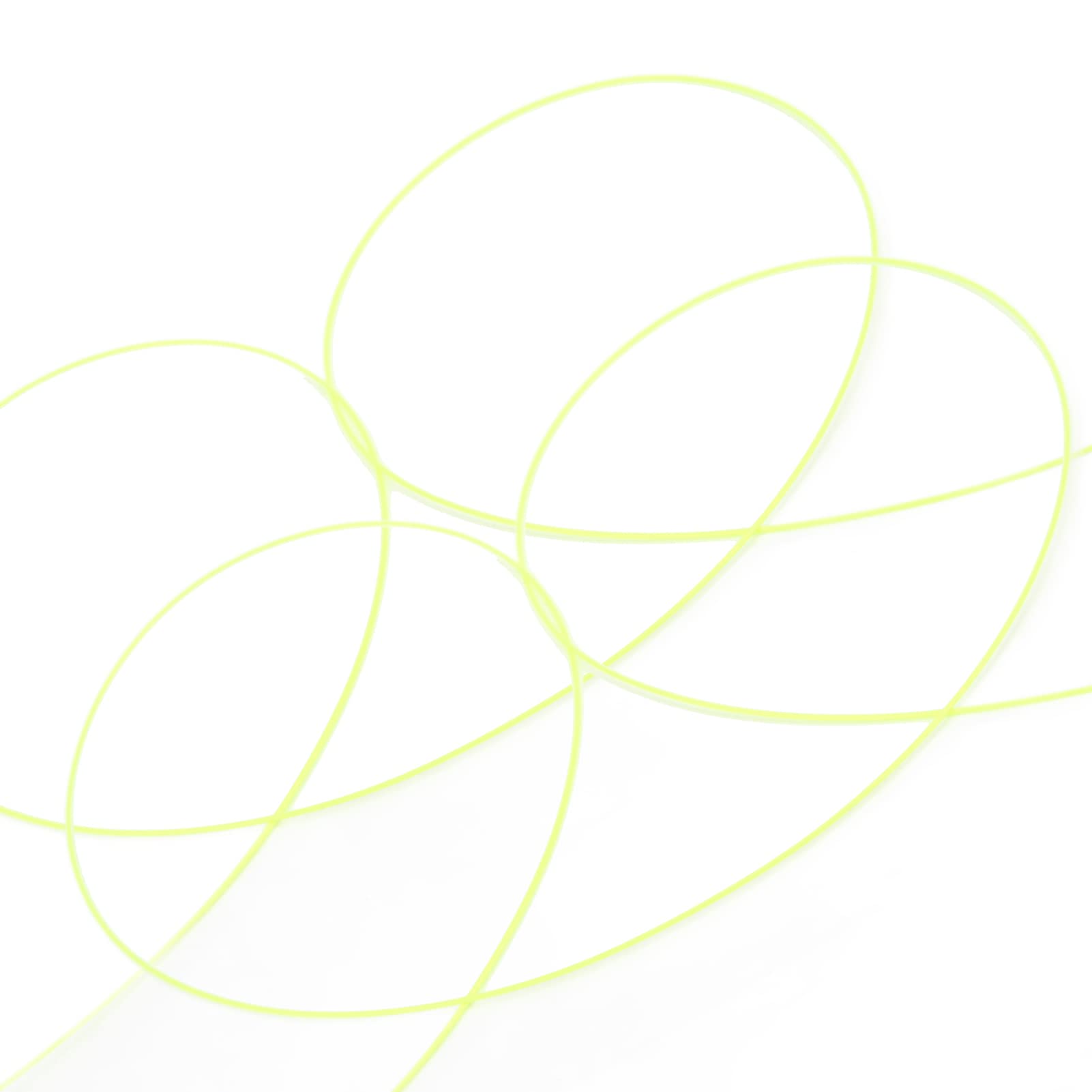 Cordage de Badminton, 200m, Jaune, 0,72mm de Diamètre, Noyau en Fibre Multifilament