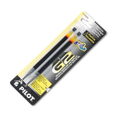 Bolígrafos Piloto Gel Preciso Extra Fino Negro x2