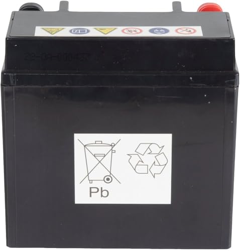 Batteria moto e scooter 9AH 12V 100A tecnologia AGM sigillata polo positivo sinistro - 4