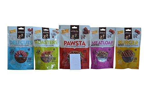 Rachael Ray Nutrish 5 Flavor Dog Treat Variety Pack