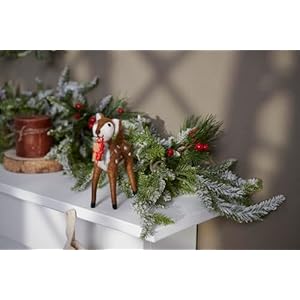 Primitives by kathy christmas fawn critter  urban country home decor