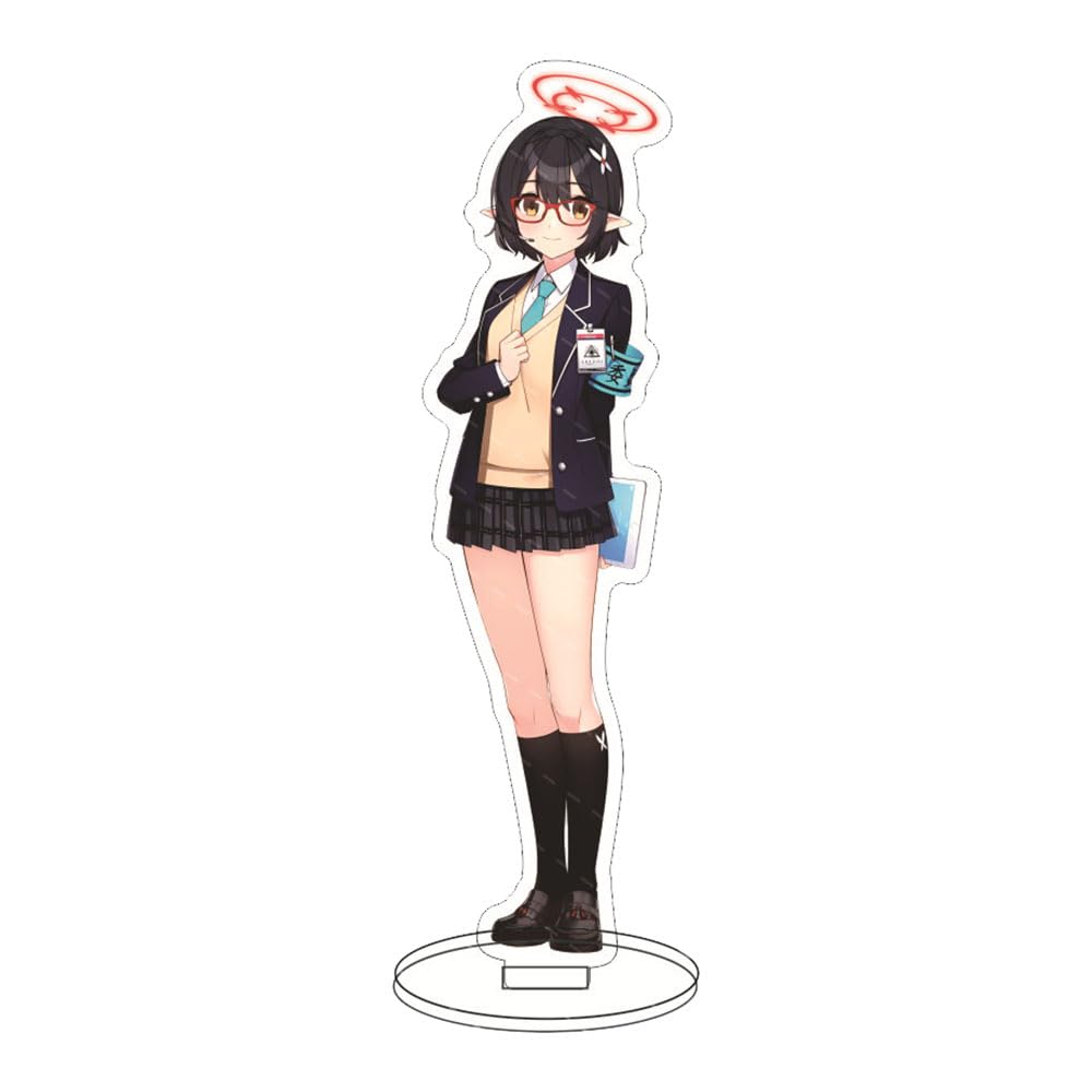 アクリルキーリング5点セット 【ブルーアーカイブ　KUMI】 アクリルキーリング5点セット 【ブルーアーカイブ KUMI】 ブルー