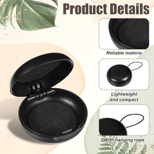 4 Stück Ohrstöpsel Etui, Ear Plug Case, Tragbare Aufbewahrungsbox mit Schlüsselanhänger, Kleiner Aufbewahrungskoffer für Reisen Outdoor Aktivitäten Schlüsselanhänger Aufbewahrung von Ohrstöpseln