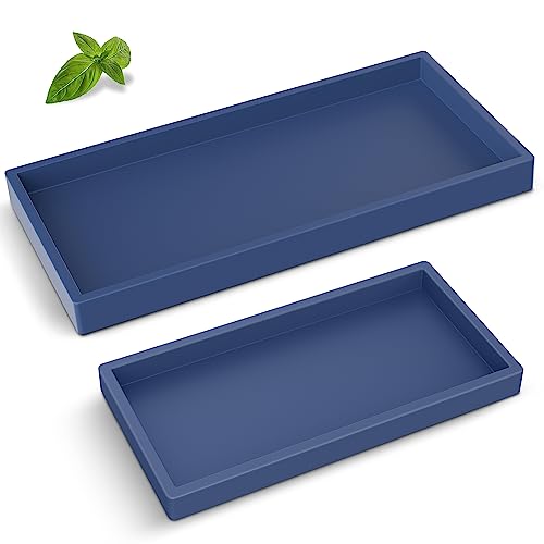 EG-SIPRO - Vassoio da bagno in silicone ispessito di alta qualità, infrangibile, durevole,...