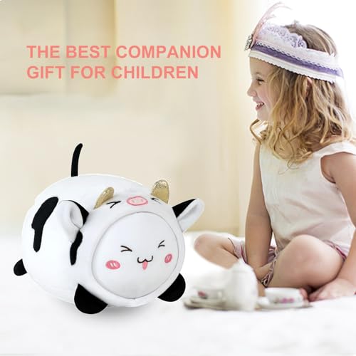 Image of Kids Travel Pillow, 2-in-1 Deformable U-Shaped, QQ Milk Cow