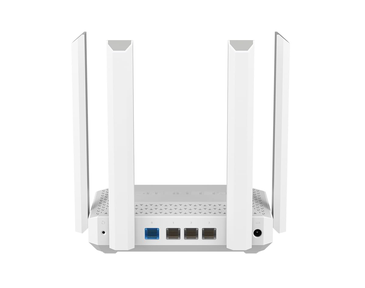 Keenetic Sprinter Router/Amplificador Gigabit WiFi 6 en Malla AX3000 con Smart Switch Gigabit de 4 Puertos
