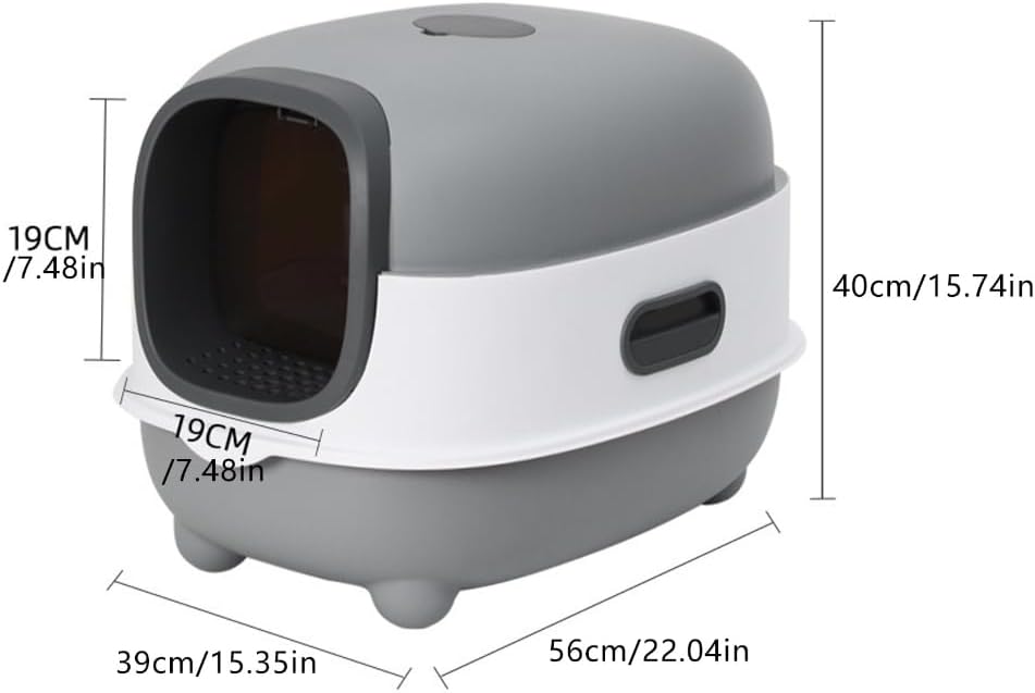 Cat Litter Pans for Older Cats Small Smooth Surfaces Not Odor Hard and Safe for Kitten Easy