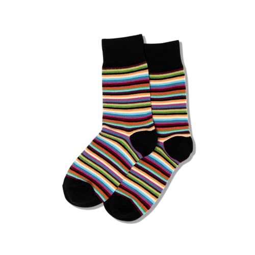 Hot Sox Fun Pattern Crew Socks