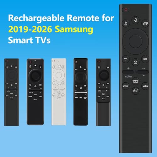 image for Nettech Rechargeable TV Remote for Samsung Smart TVs, Replacement for 