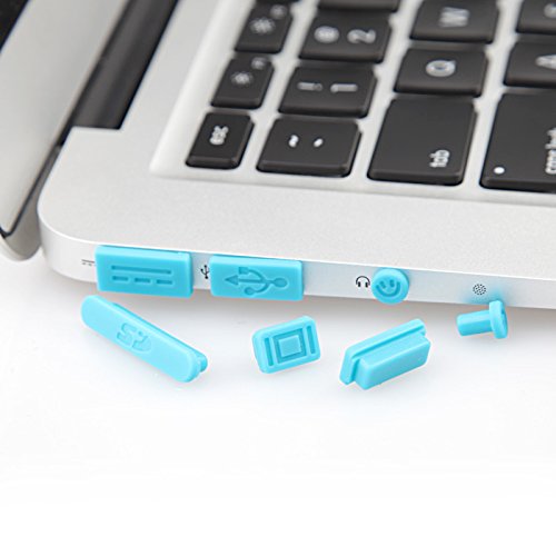 See full amazon price history chart for Anti Dust 9 Plug Cover Set for Laptop for MacBook Pro - Sky Blue Anti Dust 9 Plug Cover Set for Laptop for MacBook Pro - Sky Blue (B019BFKVP8) Amazon Price History, Amazon Price Tracker