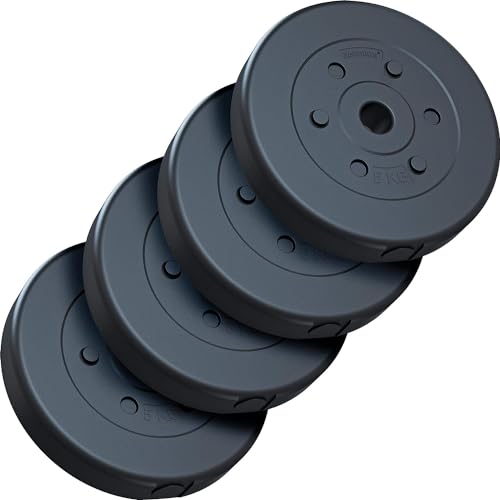 ScSPORTS® Hantelscheiben - 10/15/20/30/40 kg Set, 30/31mm Bohrung,...