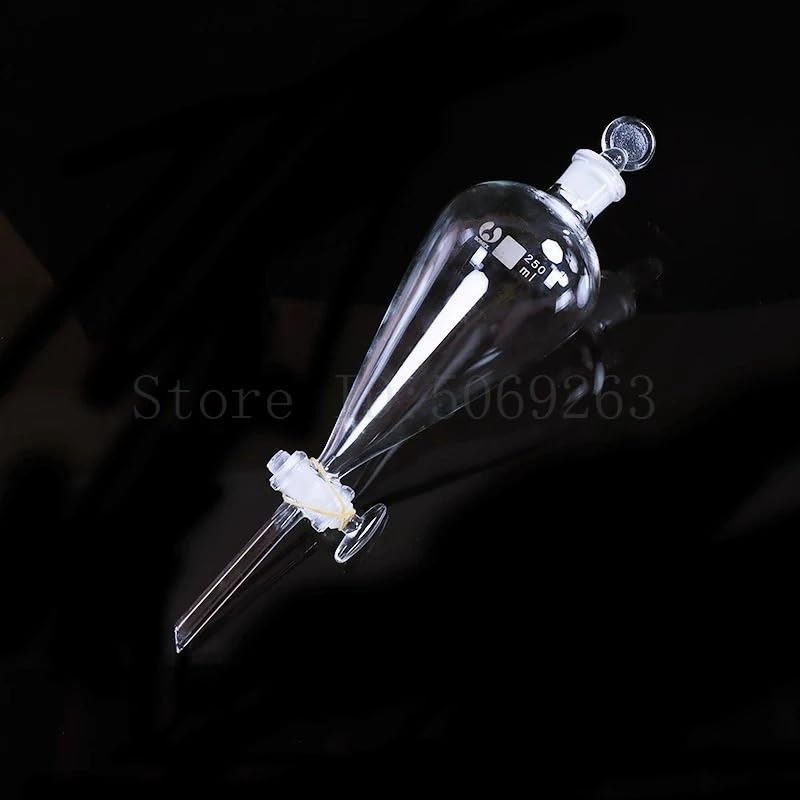 2 Imbuti Separatori Squibb 60 Ml, Rubinetti In PTFE E Tappo Vetro – Usati Ma In Ottimo Stato!