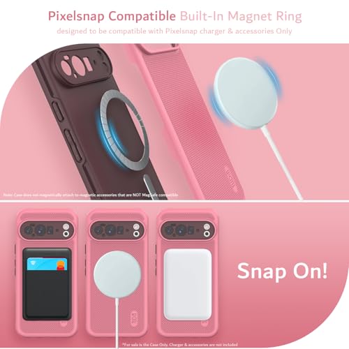 Image of TUDIA MergeGrip Magsafe Compatible for Pixel 10 Pro XL Case - Smokey Pink