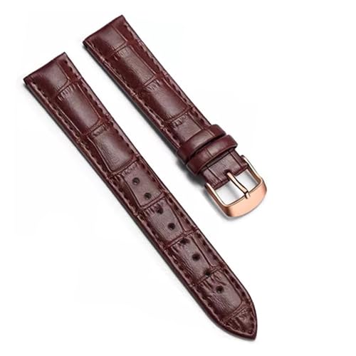 Bracelet de montre en cuir véritable pour stopper les irritations