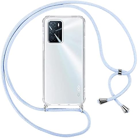 Funda Pnakqil con Cuerda para OPPO A16/A16s/A54s, Púrpura Cover
