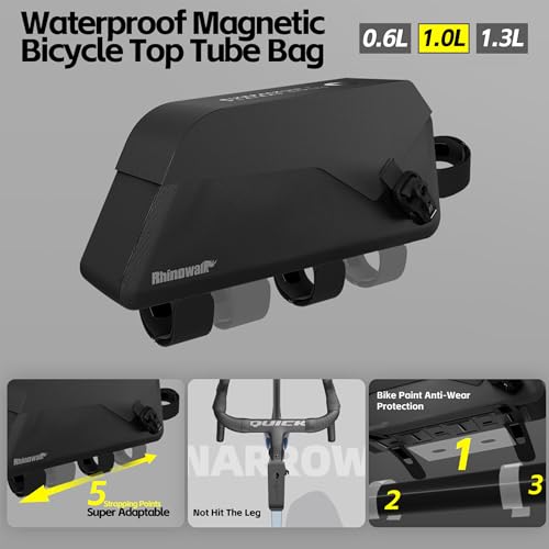 Rhinowalk IPX4 Magnetic Closure Top Tube Pouch