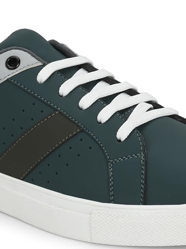 Image of Centrino Women's Casual Shoes | Colorblock Sneakers with Ultra Soft Cushion Lace-Up Shoes All-Day Comfort | Trendy & Lightweight Design | Low Top Flat Sole (7604)