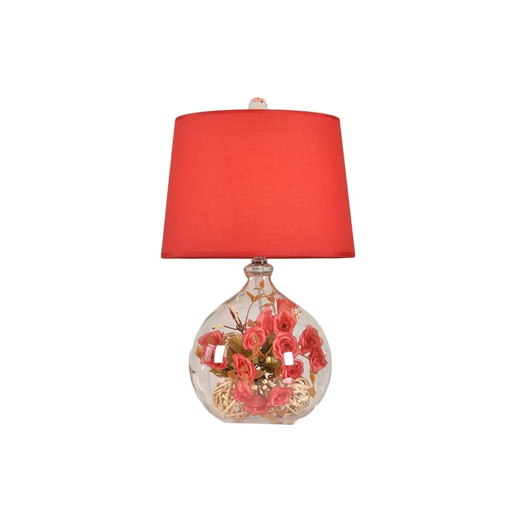 Lámpara de mesa Lampada da tavolo in stile country stile comodino lampada da comodino creativa lampade da comodino semplici adatti for soggiorno e regali da camera da letto dormitorio y sala de estar