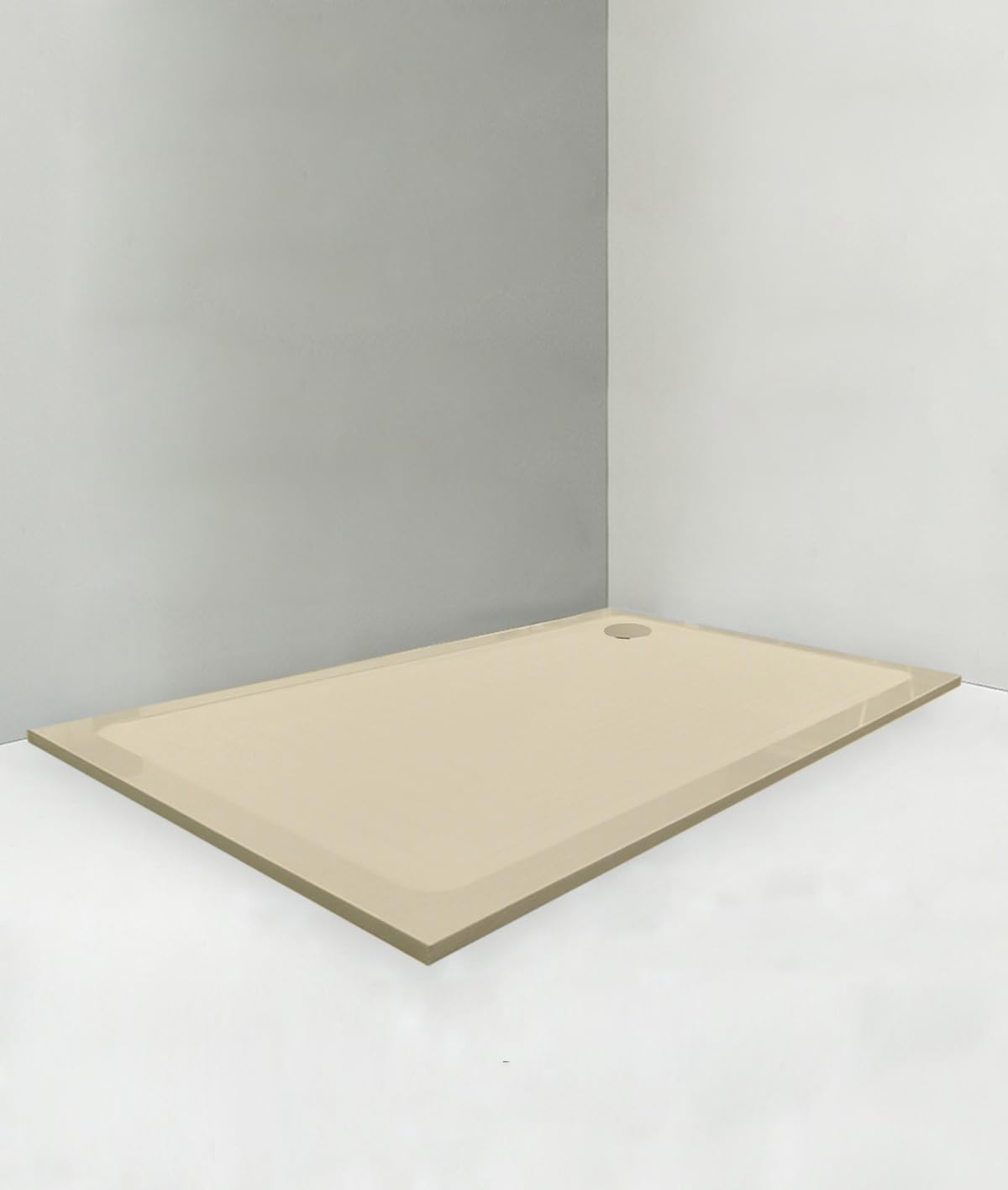 NONAME Piatto Doccia 70x90 cm Altezza 2 cm Colore Crema