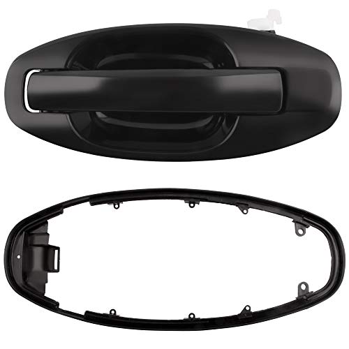 BOXI Rear Left Driver Side Exterior Outside Door Handle Replacement for Hyundai Santa Fe 2001 2002 2003 2004 2005 2006 (Replaces 83650-26000 8365026000)