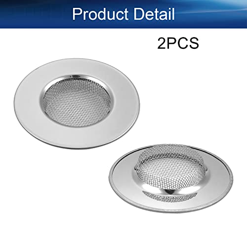 Colador para fregadero 77 mm acero inoxidable 2 pcs miniatura 3