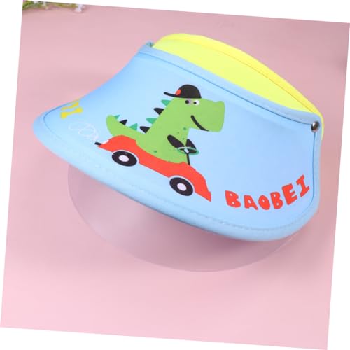 Kid Protective Double Layer Spray Proof Visor Hat for Boys and Girls Lightweight and Comfortable Design for Outdoor Activities Blue4