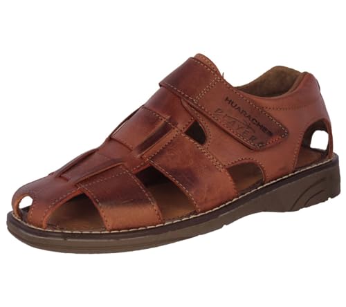 Cowboy Professional Mens 447 Chedron Authentic Mexican Huarache Leather Fisherman Sandals