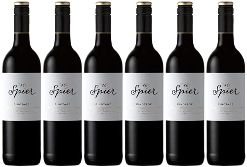 Spier Signature Collection Pinotage Weinpaket | 2021 | Rotweinpaket aus Südafrika (6 x 0.75l) | Trocken | Weine für jeden Geschmack von CAPREO Cover