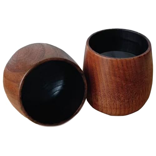 Bicchiere da whisky, in legno, 2 bicchieri da whisky, stile rustico, vintage, per compleanno, matrimonio, Natale, a casa