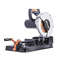 Evolution Power Tools Rage 4 Troncatrice a trazione - Multi-materiale per tagli su legno, metallo, plastica e molto altro, 185 mm, 230 V