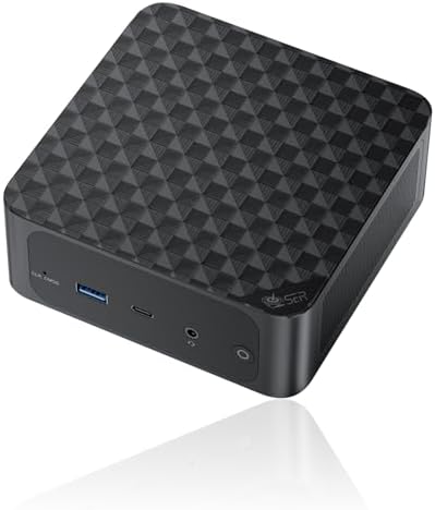 Beelink SER6 Mini PC, AMD Ryzen 9 6900HX(Up to 4.9GHz) 8C/16T, Mini Desktop Computer 32GB DDR5 RAM 1TB M.2 NVMe SSD, Small Gaming PC 4K@144Hz Triple Display/BT5.2/WiFi6/Office/Home/HTPC/W11 Pro