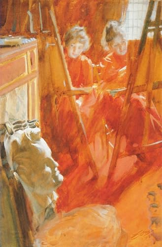 Les Demoiselles Schwartz Anders Leonard Zorn art portrait affiche toile décoration murale 60x90cm