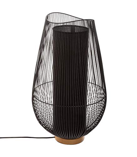 Atmosphera - Grande Lampe à Poser en métal Filaire H 59.5 cm Keta