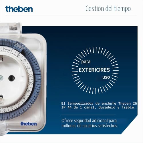 Interruptor horario enchufable exterior diario programador analógico mecánico 1 canal 3
