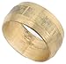 Anderson Metals 700060-03 0.19 in. Rough Brass Compression Sleeve44; Pack of 1010
