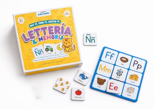 Pato Pato Letteria & Memoria juego educativo bilingüe