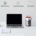 MINDEPOT 2 Pack Pencil Holder Pen Cup for Desk Round Pen Organizer - Image 7